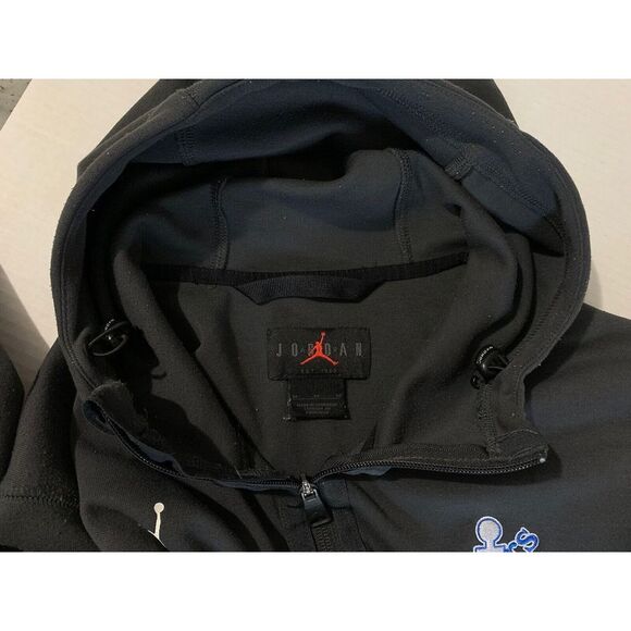 Y2K Nike Air Jordan Dri-Fit Air Fleece Full-Zip Hoodie DQ7870-066 Mens M Jumpman - Picture 11 of 14